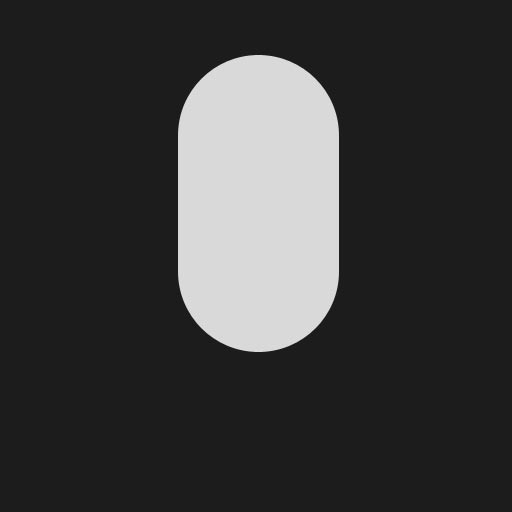 First Rectangle Photoshop: Siri Icon
