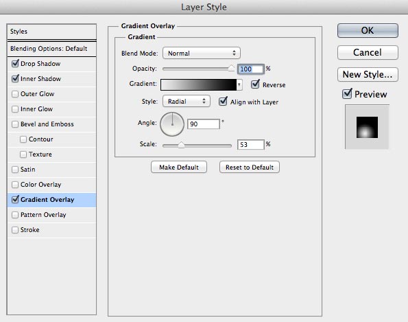 Gradient Overlay Photoshop: Siri Icon