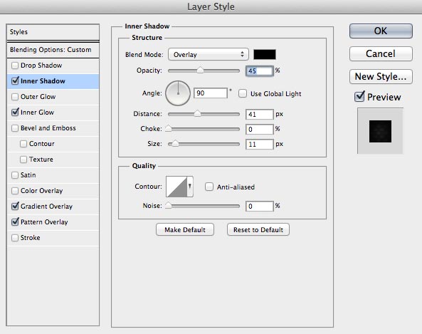 Middle Shadow Tutorial + PSD: Skyrim Icon