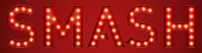 Photoshop: Theater Text (SMASH)
