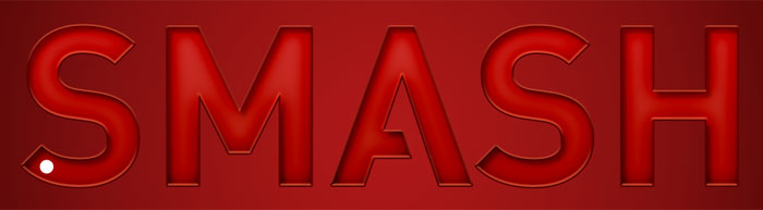 Photoshop: Theater Text (SMASH)