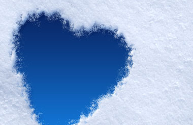 Photoshop: Snow Heart