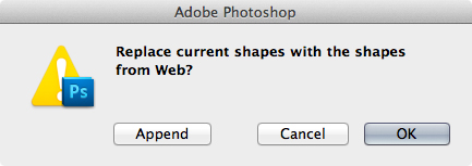 Append Photoshop: Search Bar