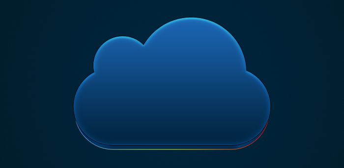 Photoshop: Cloud Icon