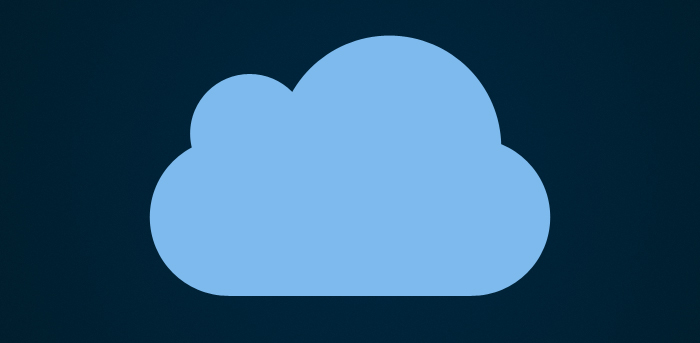 Photoshop: Cloud Icon